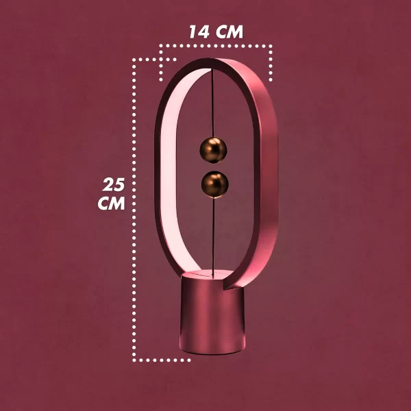 Lâmpada De Mesa Led Balance Luz Noturna - Image 8