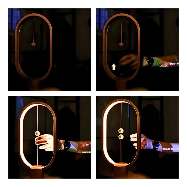 Lâmpada De Mesa Led Balance Luz Noturna - Image 4